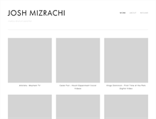 Tablet Screenshot of joshmizrachi.com